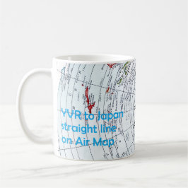 Air Map Kaffeetasse