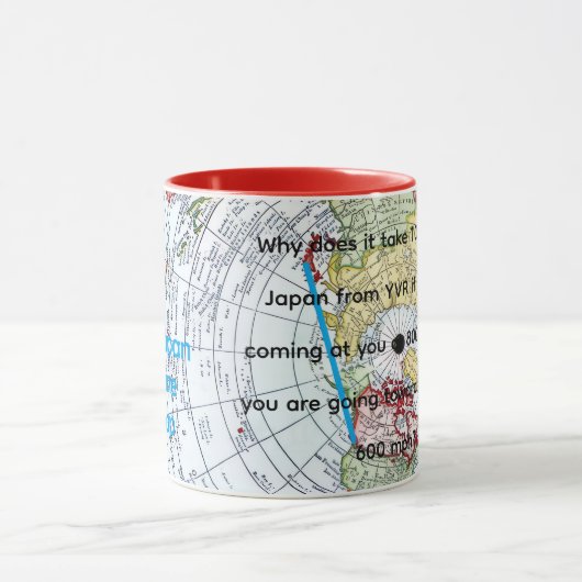 Air Map Tasse (Zentrum)