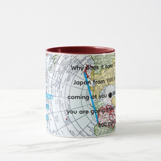 Air Map Tasse (Zentrum)