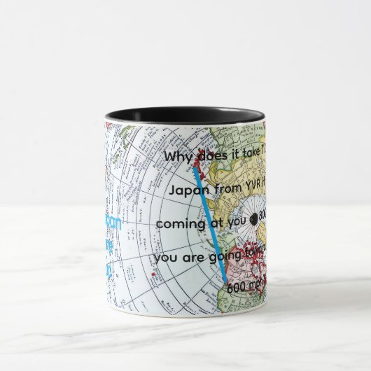 Air Map Tasse (Zentrum)