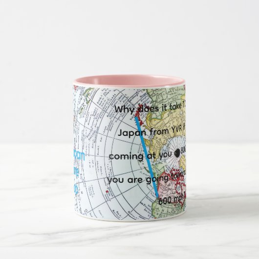 Air Map Tasse (Zentrum)