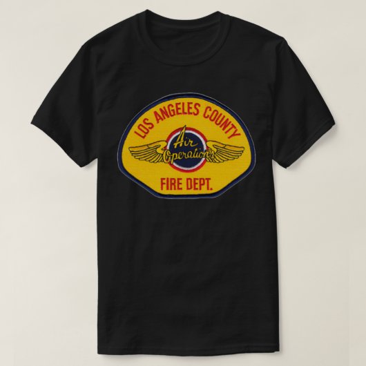 Air Ops Los Angeles Landkreis Fire T-Shirt (Design vorne)