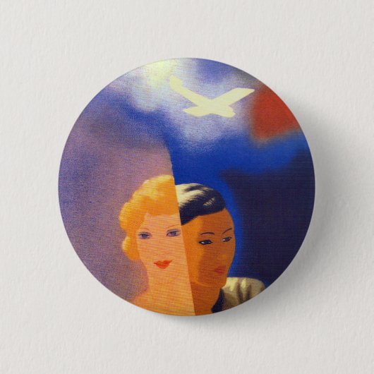 Air Orient ~ Europa - Orient Button (Vorderseite)