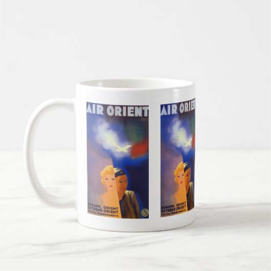 Air Orient ~ Europa - Orient Kaffeetasse (Links)