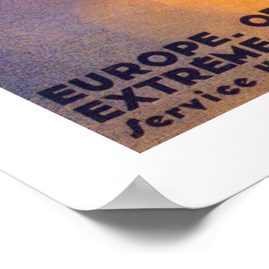 Air Orient ~ Europa - Orient Poster (Ecke)