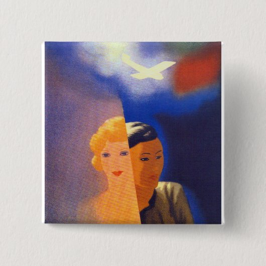 Air Orient ~ Europe - Orient Button (Vorderseite)