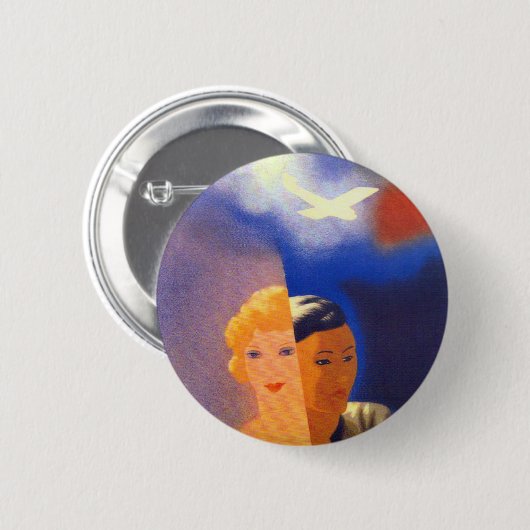 Air Orient ~ Europe - Orient Button (Vorne & Hinten)