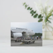 Air Philippinen Postkarte (Stehend Vorderseite)