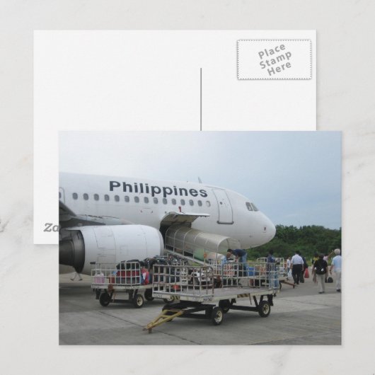 Air Philippinen Postkarte (Vorne/Hinten)