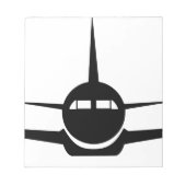 Air Plane Notizblock (Vorderseite)