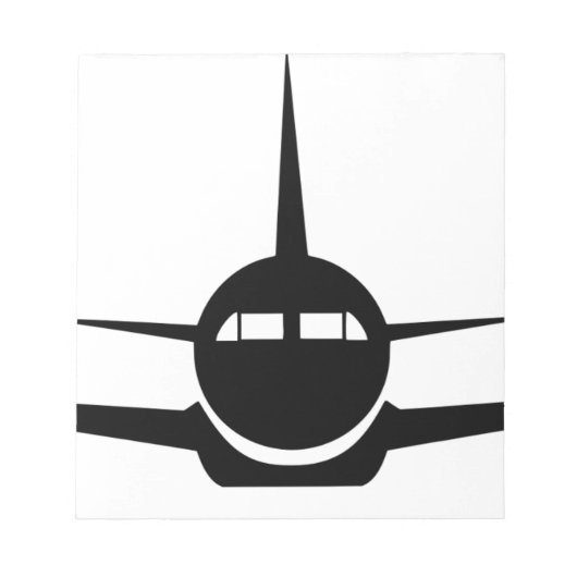 Air Plane Notizblock (Vorderseite)