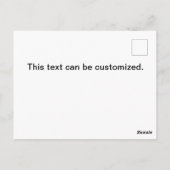 Air Race Airshow Vintag Aviation Postkarte (Rückseite)