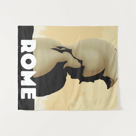 Air Rome Wandteppich (Vorderseite (Horizontal))