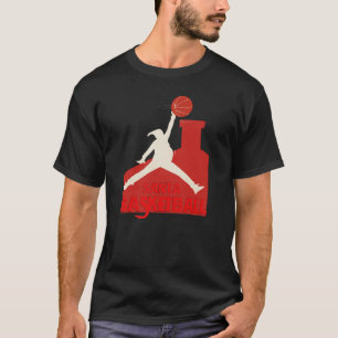 AIR SANTA – Lustige Weihnachts-Basketball-Parodie T-Shirt