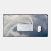 Air Show Action Schreibtischunterlage (Tastatur & Maus)