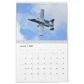 Air Show Two Page MediumCalendar, White Kalender (Jan 2027)