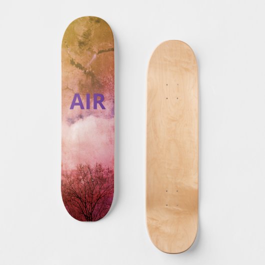 AIR skateboard. Skateboard (Vorderseite)