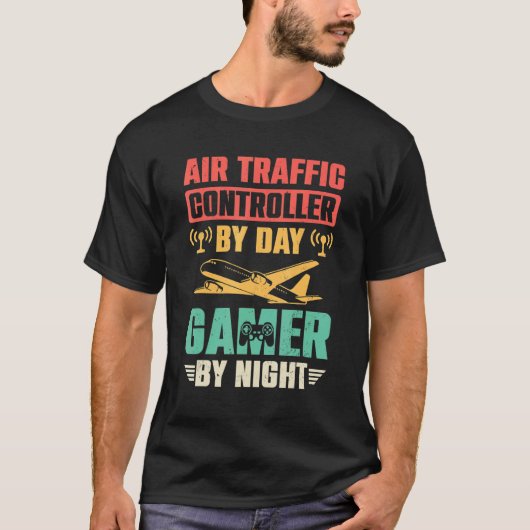 Air Traffic Controller   Gaming   Air Marshal Game T-Shirt (Vorderseite)