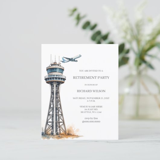 Air Traffic Controller Retirement Party (Stehend Vorderseite)