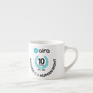 Aira 10. Geburtstag/Jubiläum  Espressotasse