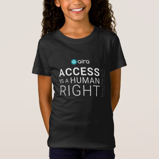 Aira Access ist ein T - Shirt auf Jersey, ein Mens (Vorderseite)