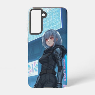 Aira Kisaragi Cyber Anime Samsung Galaxy S21 Case Hülle