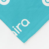 Aira Logo Fleecedecke (Ecke)