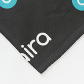 Aira Logo Fleecedecke (Ecke)