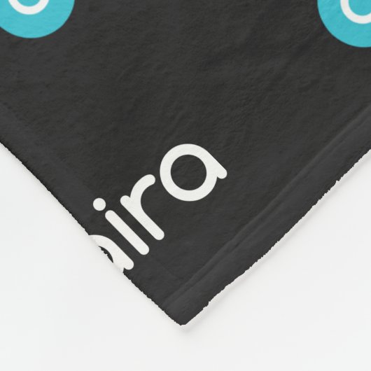 Aira Logo Fleecedecke (Ecke)