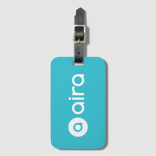 Aira Logo Gepäckanhänger (Vorderseite Vertikal)