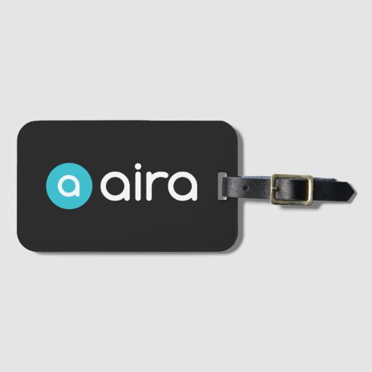 Aira Logo Gepäckanhänger (Vorderseite (Horizontal))