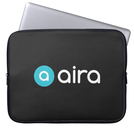 Aira Logo Laptopschutzhülle (Vorderseite)