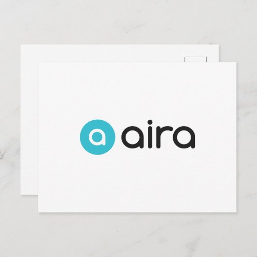 Aira Logo Postkarte (Vorne/Hinten)
