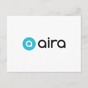 Aira Logo Postkarte