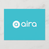 Aira Logo Postkarte (Vorderseite)