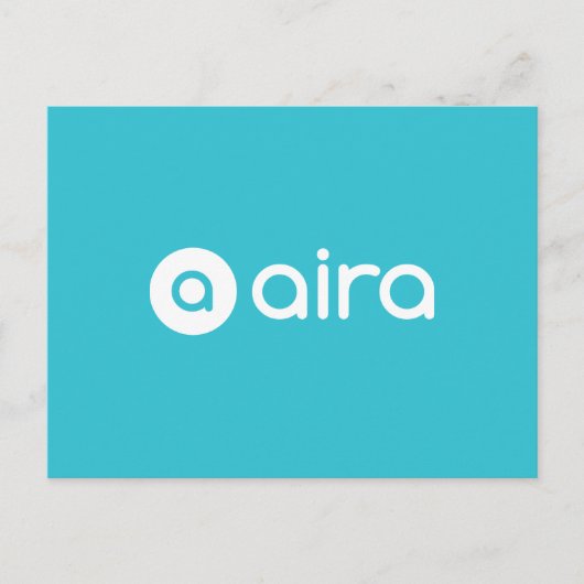 Aira Logo Postkarte (Vorderseite)