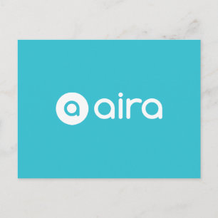 Aira Logo Postkarte