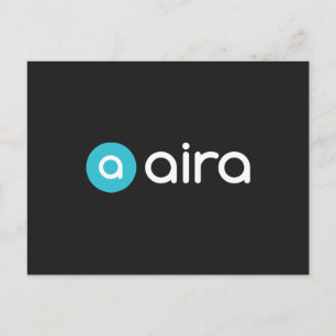 Aira Logo Postkarte