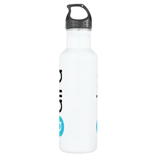 Aira Water Flasche Edelstahlflasche (Rückseite)
