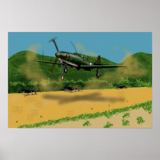 Airacobra Print Poster (Vorne)
