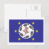 Airai Flag Postkarte (Vorne/Hinten)