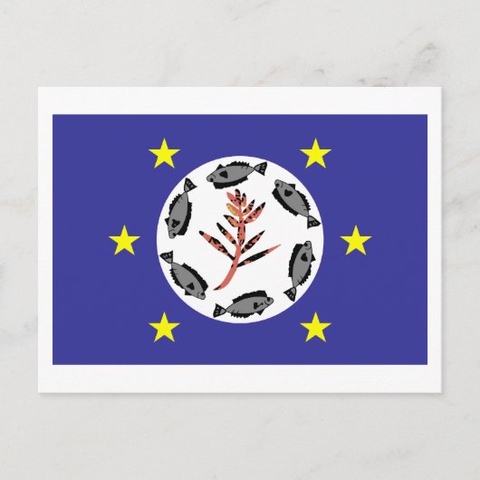Airai Flag Postkarte (Vorderseite)