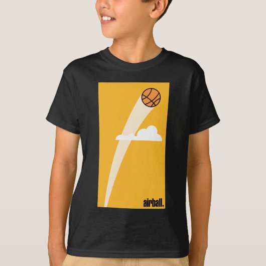 Airball-Basketball T-Shirt (Vorderseite)