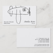 Airbeep Visitenkarte (Vorne/Hinten)