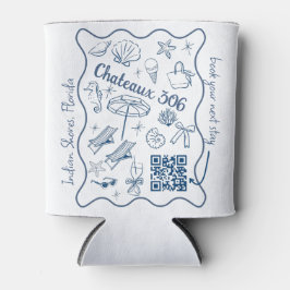 Airbnb and Rental Property Custom QR Code Promo Dosenkühler