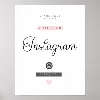 Airbnb/Vacacation Rental Social Media Sign Poster