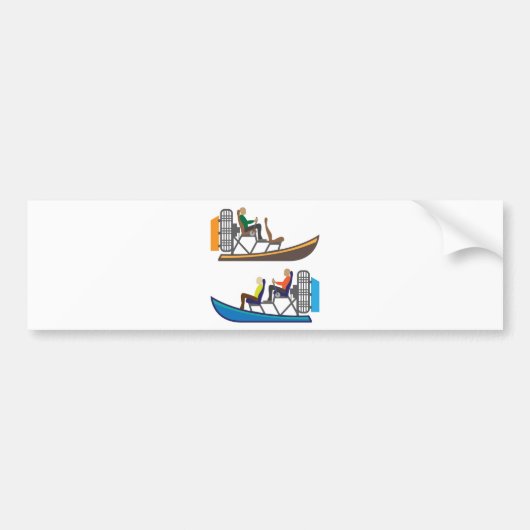 AirBoat Autoaufkleber (Vorne)