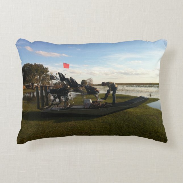 Airboat Pillow Dekokissen (Vorderseite)