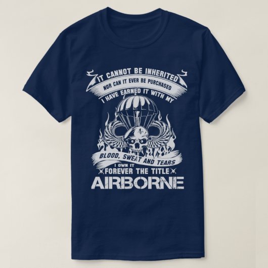 Airbone Forever The Title  T-Shirt (Design vorne)