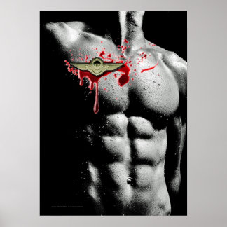 Airborne Bloody Wings Poster